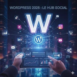 wordpress reseaux sociaux