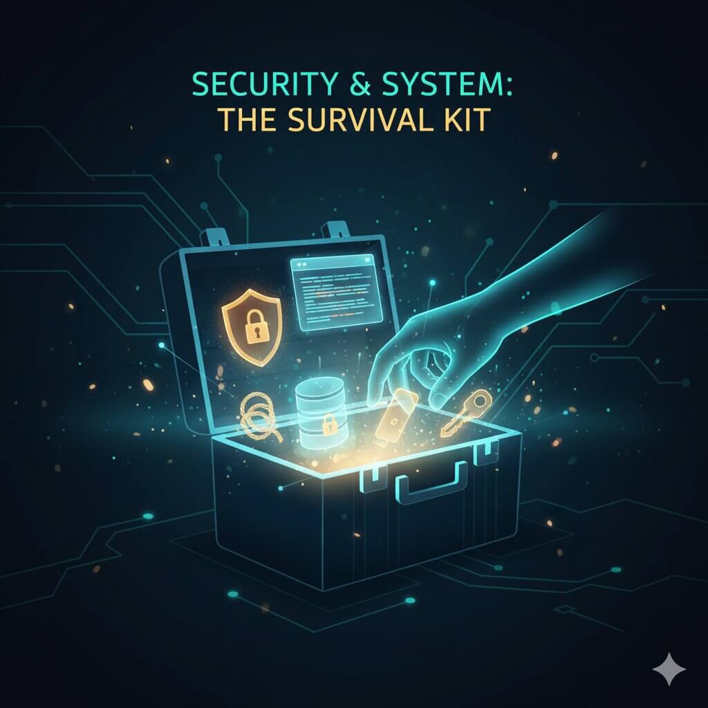 WordPress 6.8 & FSE : Les astuces natives (CLI & Code) que tout webmaster doit connaître 1 Concept de sécurité WordPress : cadenas numérique et interface FSE
